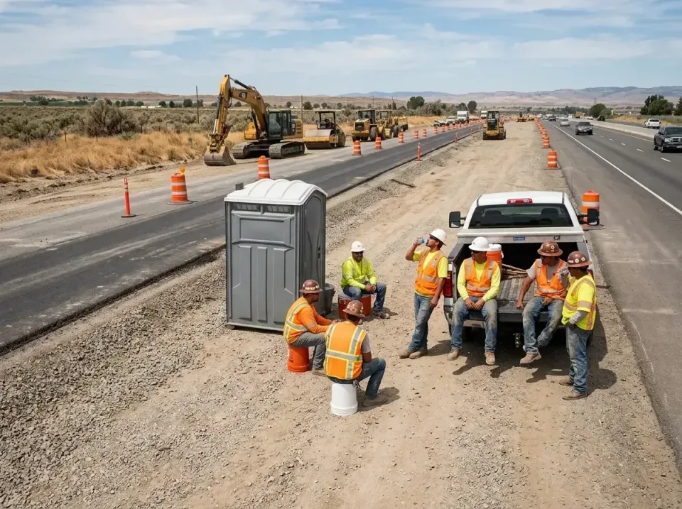 highway-road-construction-crew-007 — frequently asked questions, Porta Potty and Restroom Rentals in Marion, VA